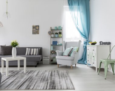 Teppich im Wohnzimmer