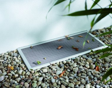 Kellerschachtabdeckung als Insektenschutz