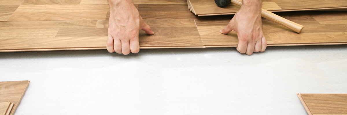 Laminat verlegen