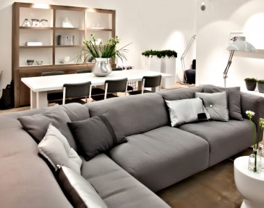 Couch im Wohnzimmer