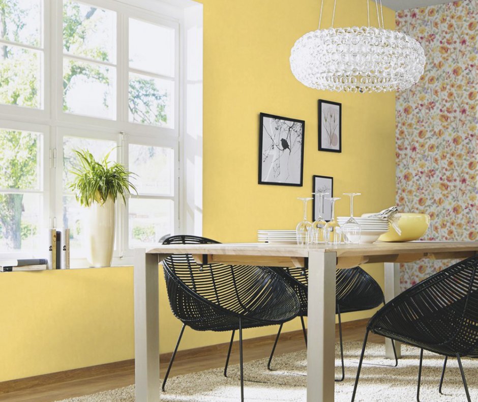 Wandfarbe im Esszimmer