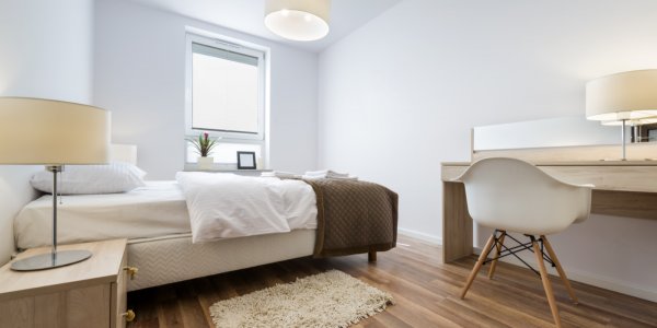 Bodenbelag im Schlafzimmer