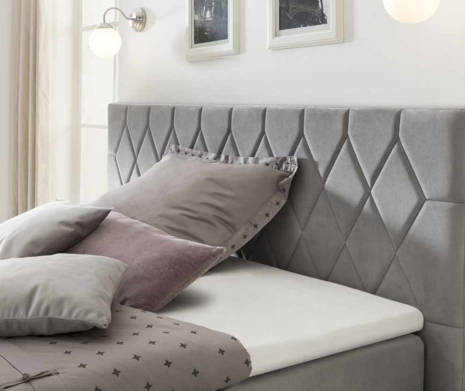 Kopfteil eines Boxspringbettes
