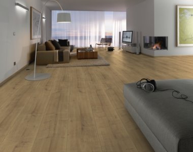 Laminatboden im Wohnzimmer