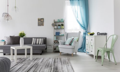 Teppich im Wohnzimmer