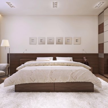 Teppich im Schlafzimmer