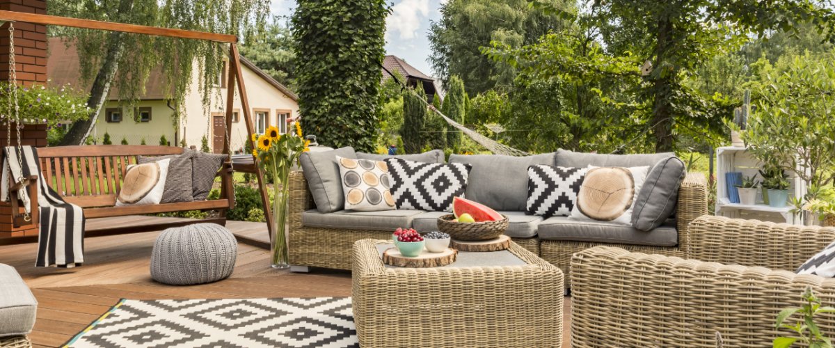 Gartenmöbel für die Terrasse